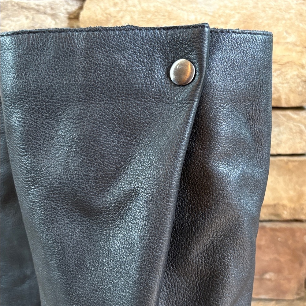 Franco Sarto sz 10 Larriat artisan collection black leather western tall boots - Picture 2 of 16